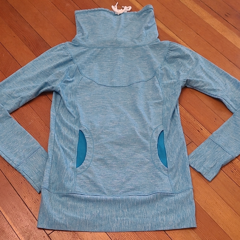Prana Blue Cozy Knit Sweater